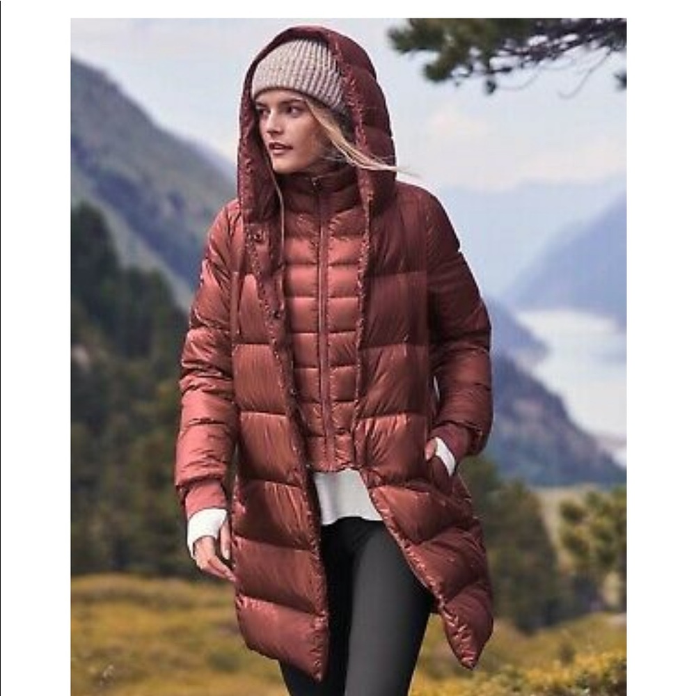 NWT Athleta Lofty Down Coat Medium